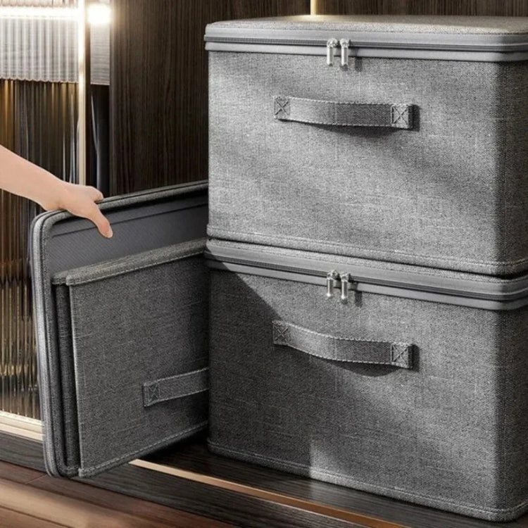 LinenVault Structured Storage Box