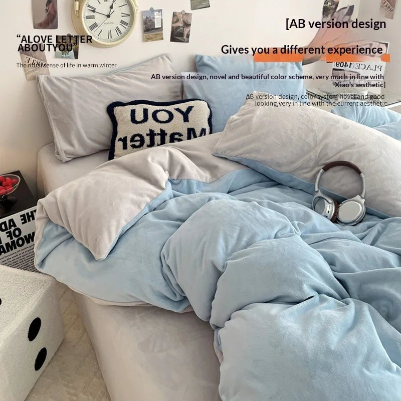 WinterCloud 4-Piece Fleece Bedding Set