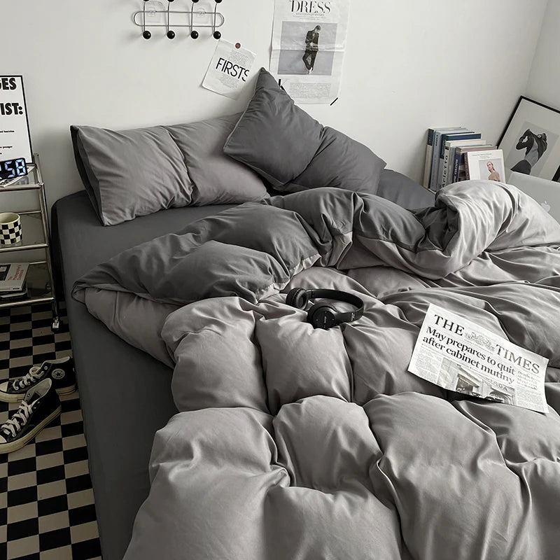 WilloPillow DuoHaven™ Two-Tone Bedding Set