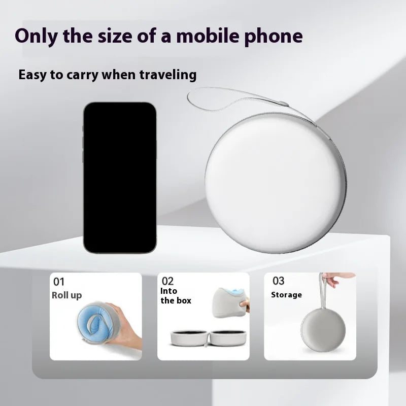 WilloPillow TravelNest™ Memory Foam Neck Cushion.