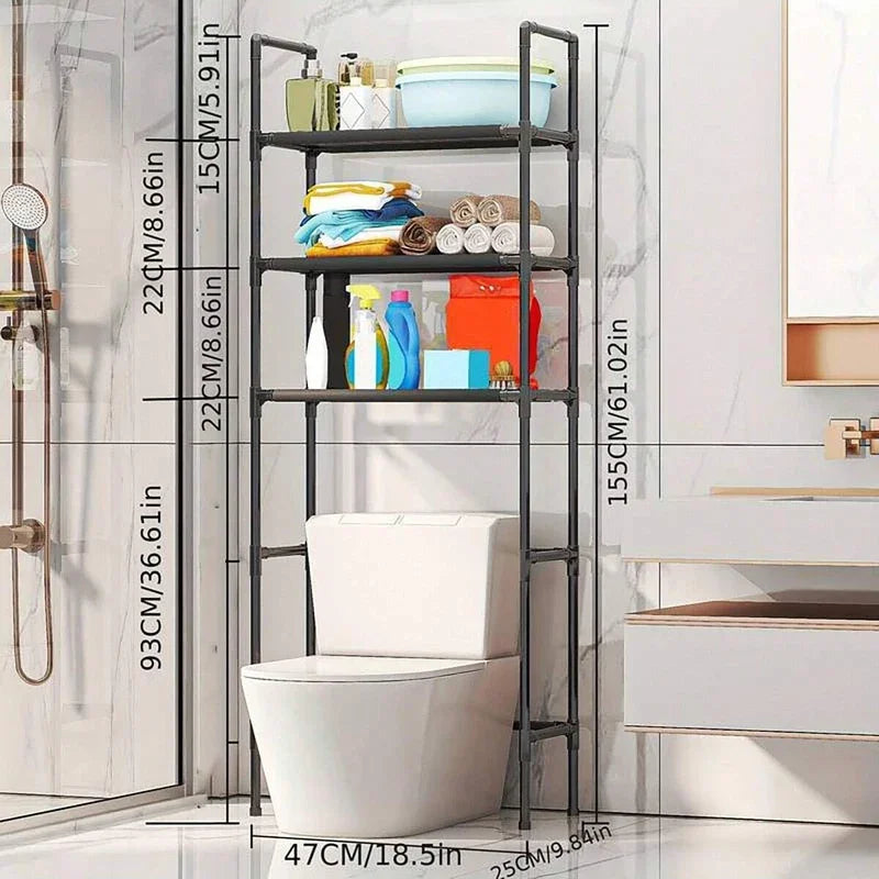 BathRise Over-Toilet Storage Rack