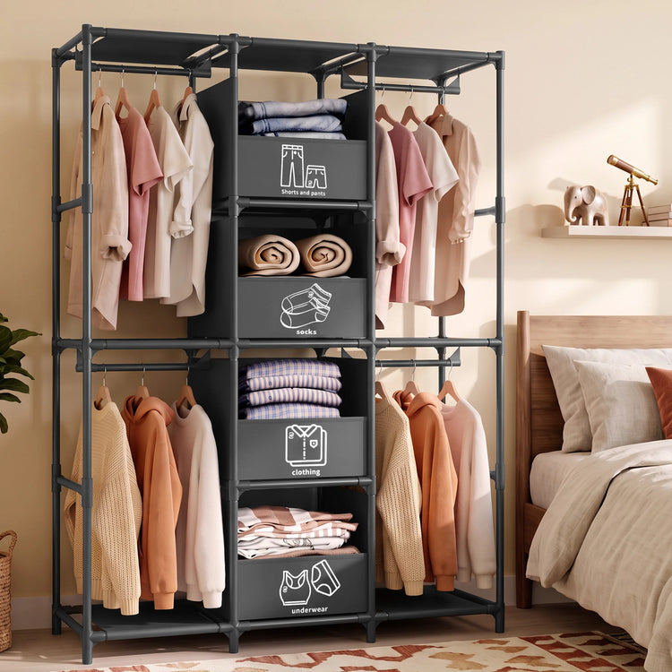 WardrobeMax 67-Inch Freestanding Closet