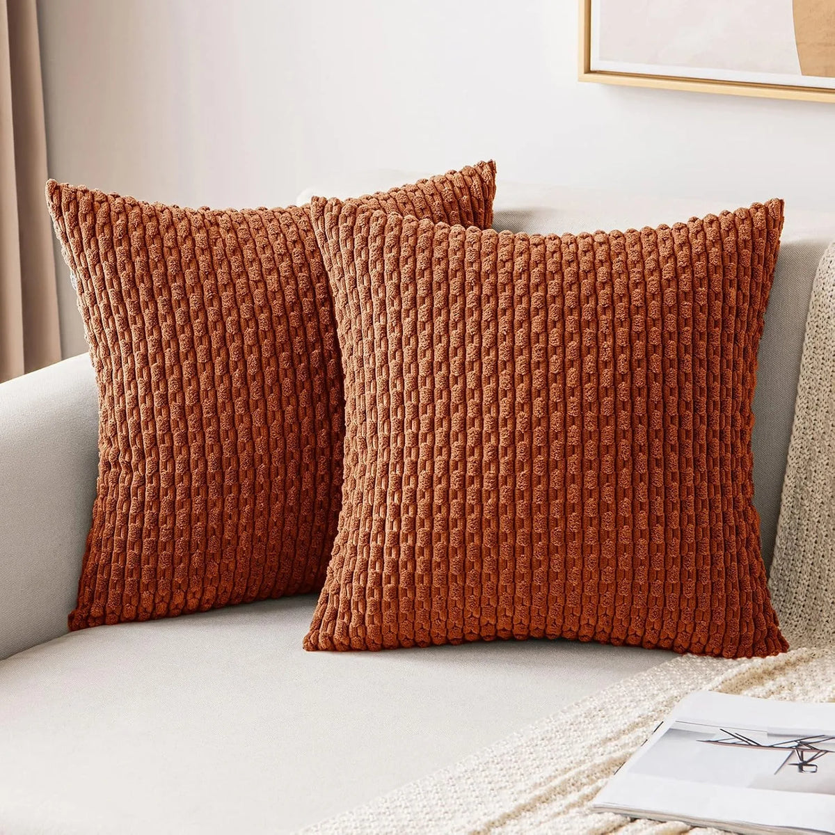 CordLine™ Striped Cushion Cover 🤎🧶