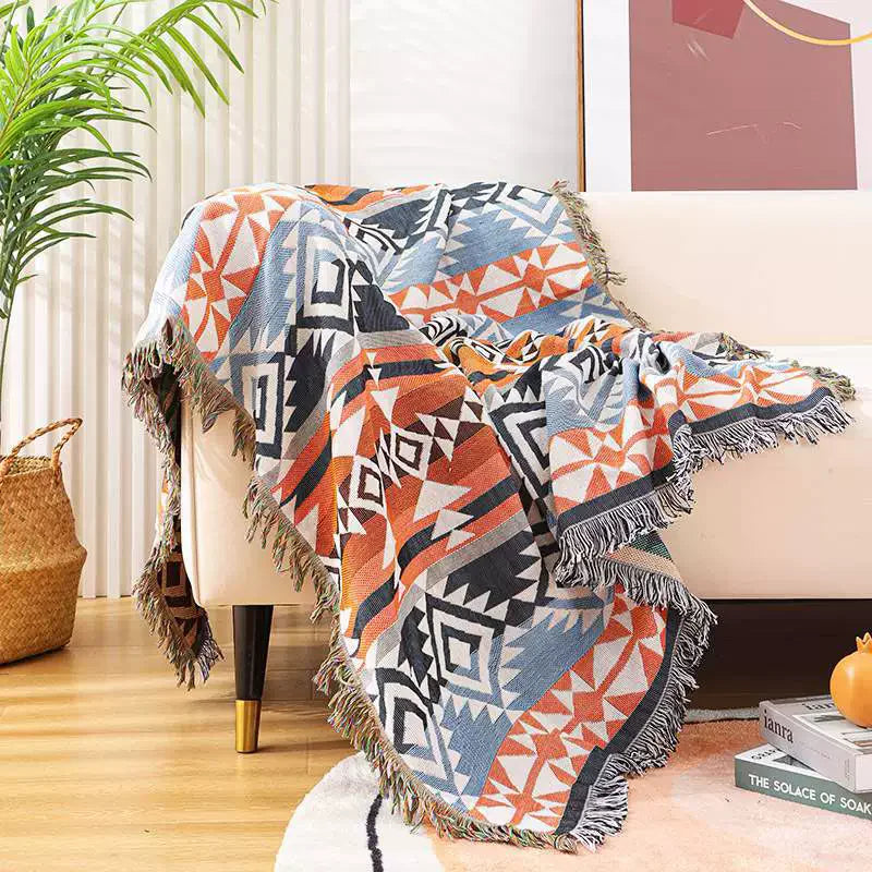 NordicLoom Plaid Throw Blanket