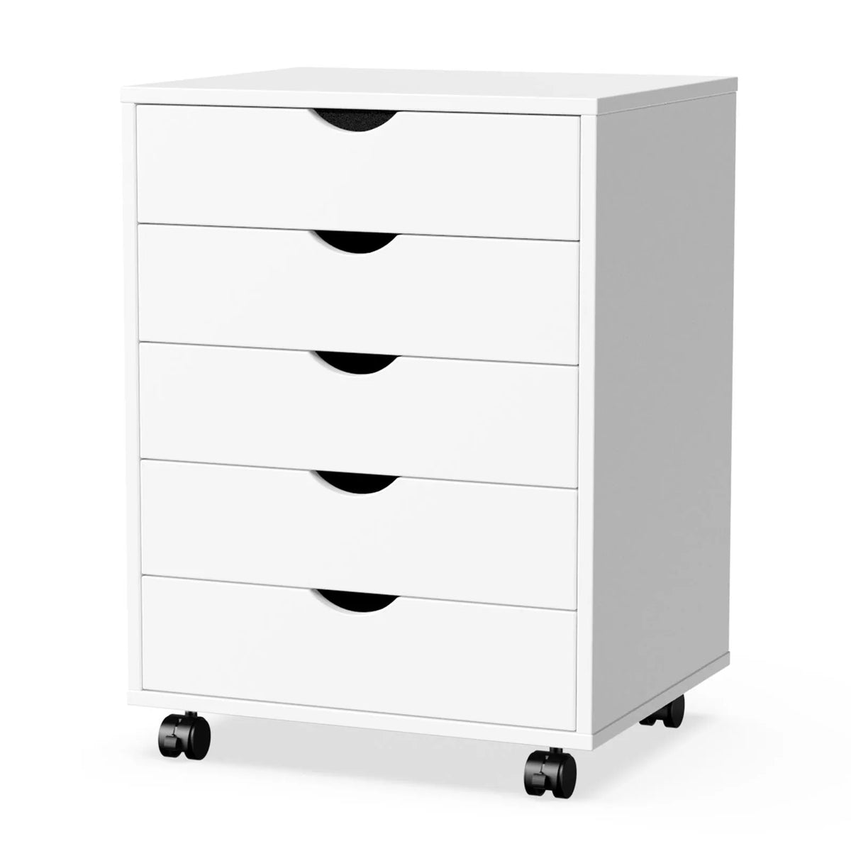 RollNest 5-Drawer Mobile Storage Cabinet