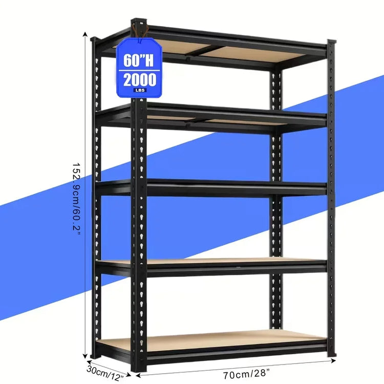 Willo LoadRise™ 5-Tier Heavy-Duty Storage Rack