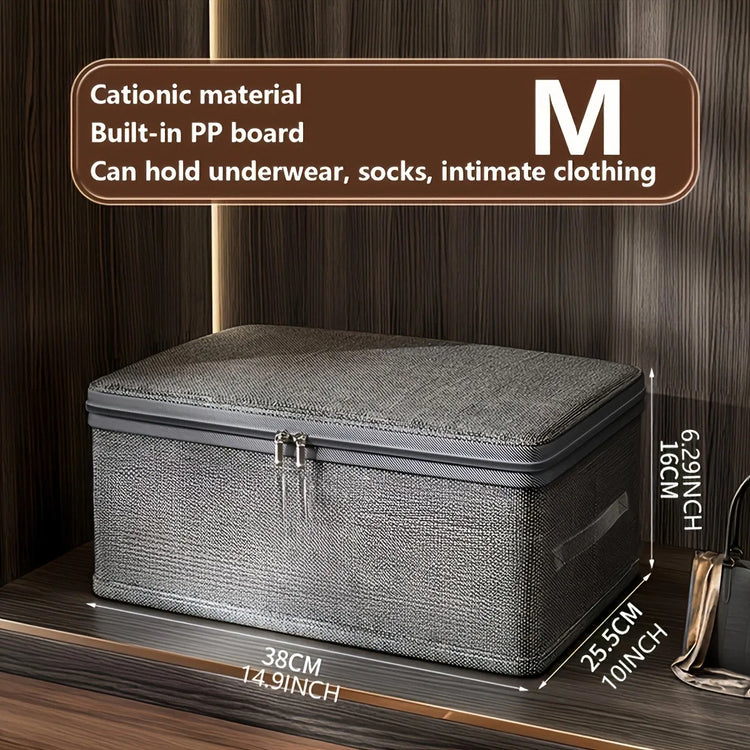 LinenVault Structured Storage Box