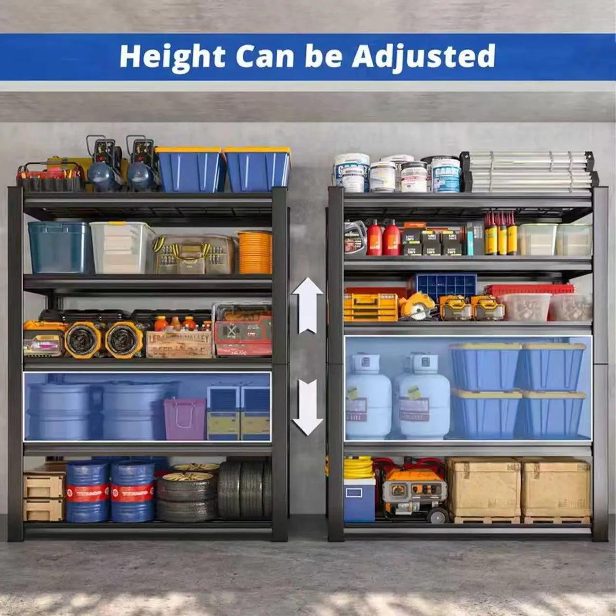 Willo SteelRise™ 72" Utility Storage Rack