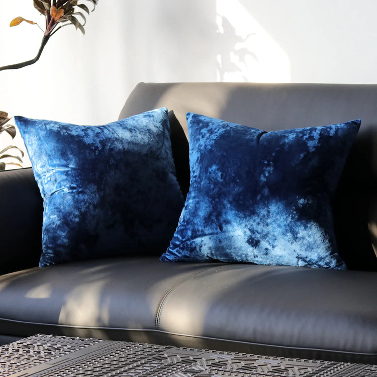 PlushAura Velvet Cushion Cover