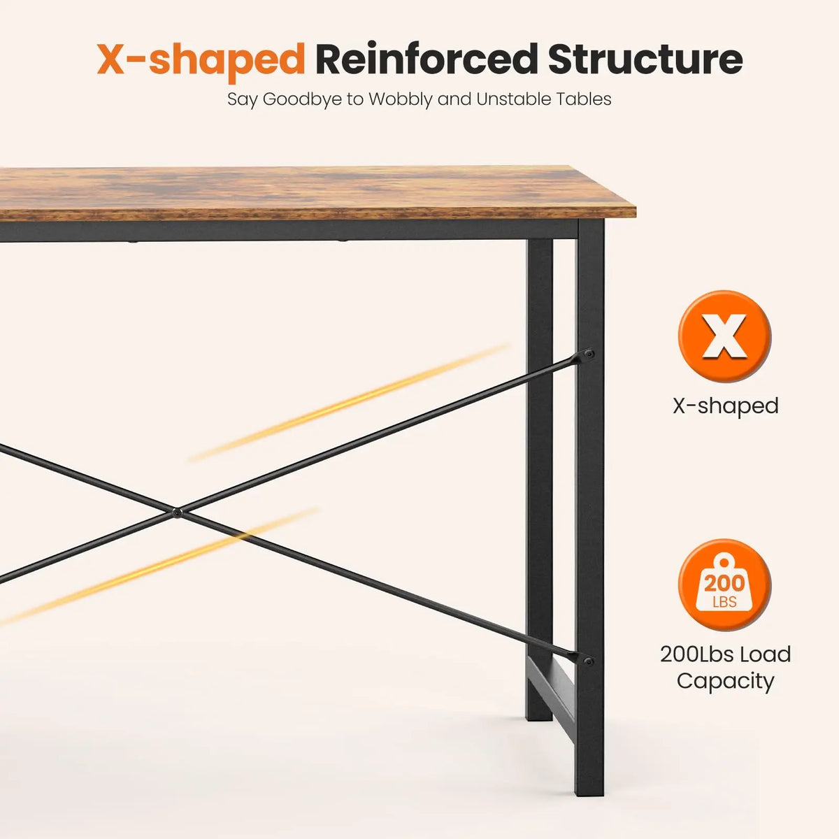 WorkNest Reversible Storage Desk