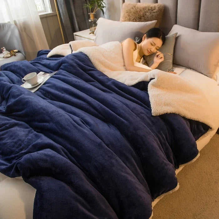 WilloPillow WarmHaven™ Double-Sided Cozy Blanket