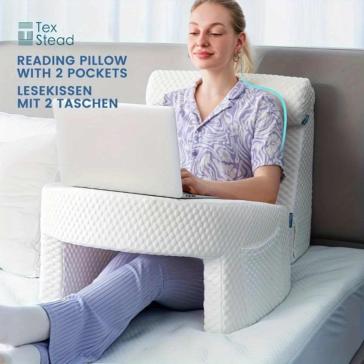 WilloPillow LoungeMax™ Extra-Large Comfort Cushion
