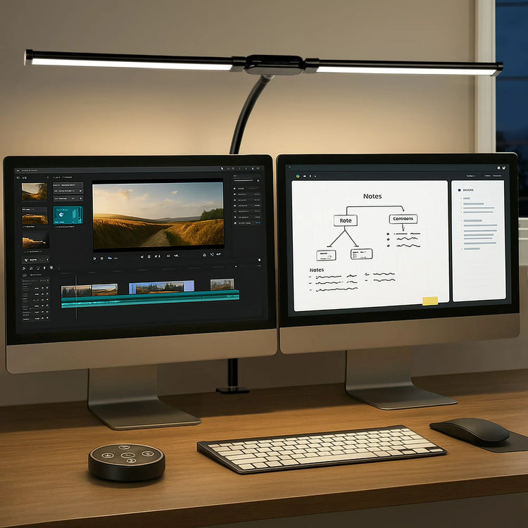 ArcBeam Dual-Head Architect Lamp
