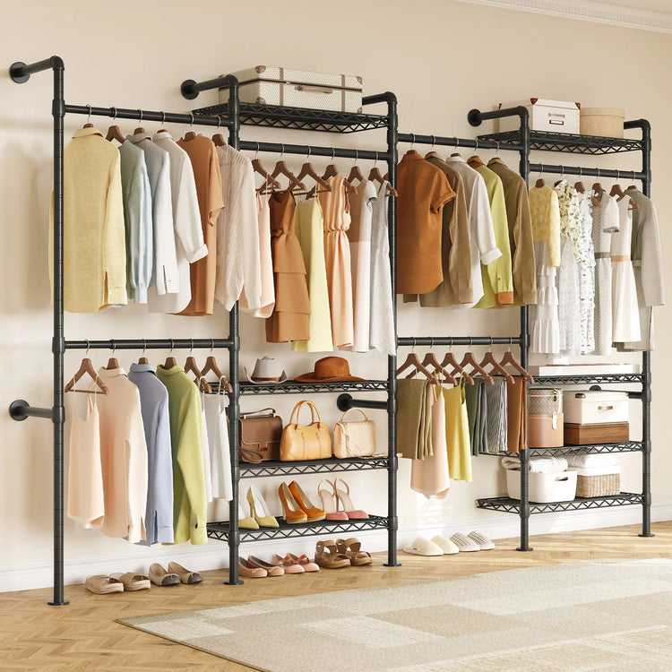 Willo RailFlex™ Wall-Mounted Closet System
