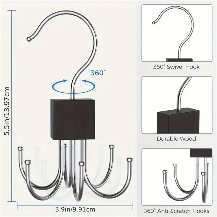 SpinHook Rotating Accessory Hanger
