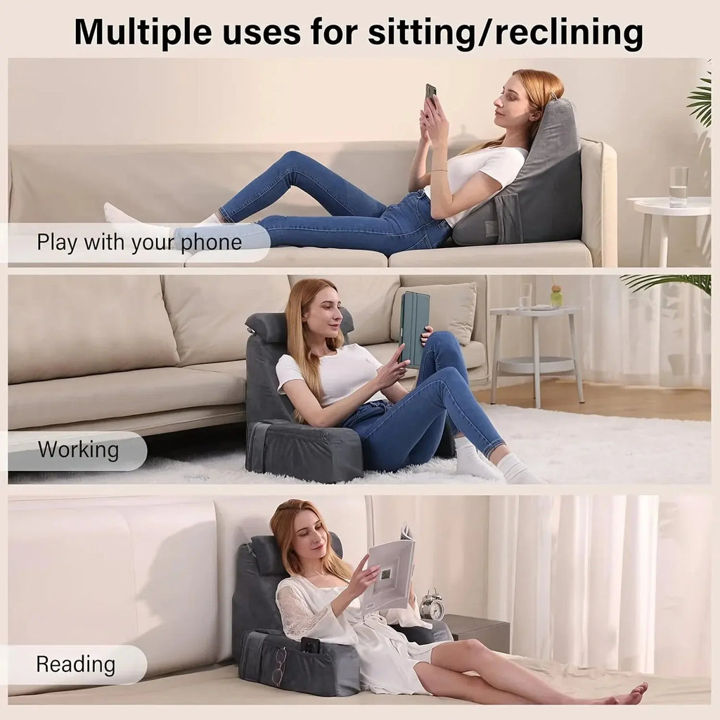 WilloPillow ComfortCore™ Deluxe Bedrest Cushion