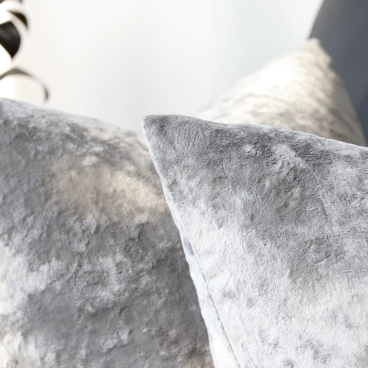 PlushAura Velvet Cushion Cover