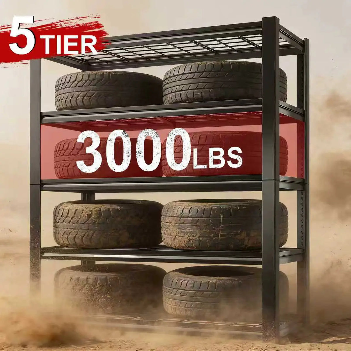 Willo SteelRise™ 72" Utility Storage Rack