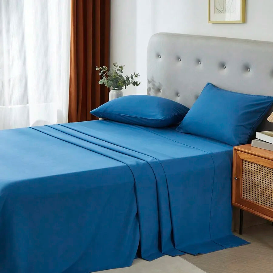 3/4 Piece Home Bed Sheet Set, Soft, Comfortable And Breathable Bedding Set, Hotel Luxury Home Summer Bedding Sheets Twin, 1 Or 2