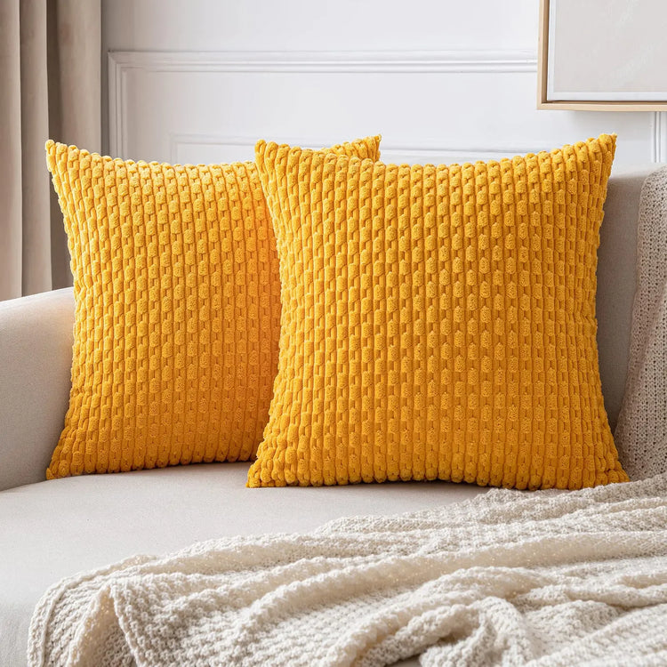 CordLine™ Striped Cushion Cover 🤎🧶