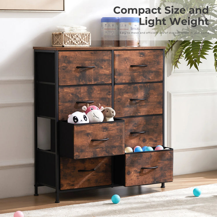 TidyNest 8-Drawer Storage Dresser