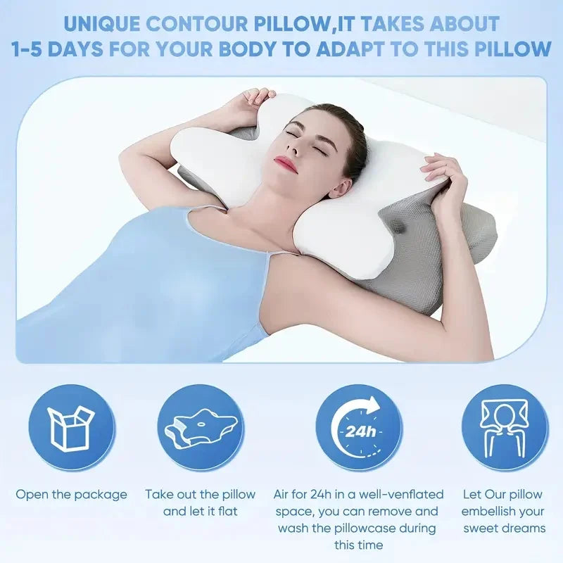 WilloPillow ButterflyEase™ Memory Foam Cushion