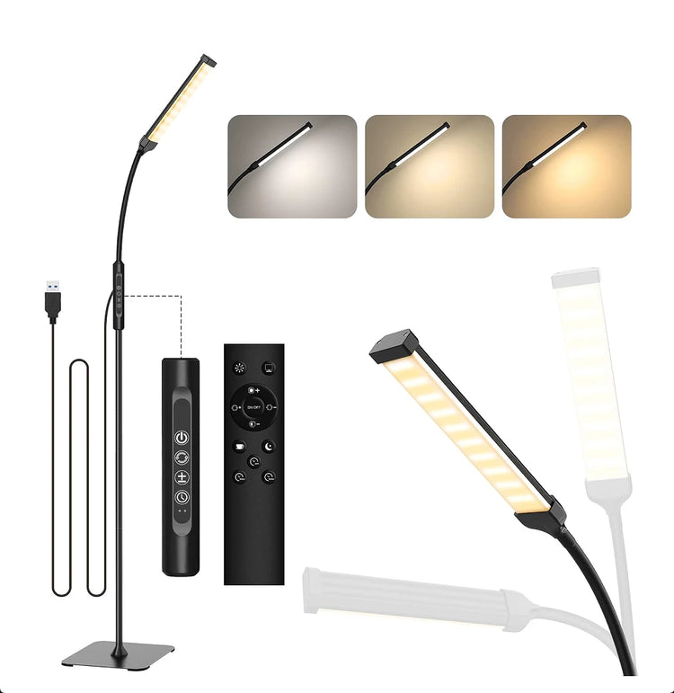 FlexBeam Adjustable LED Floor Lamp