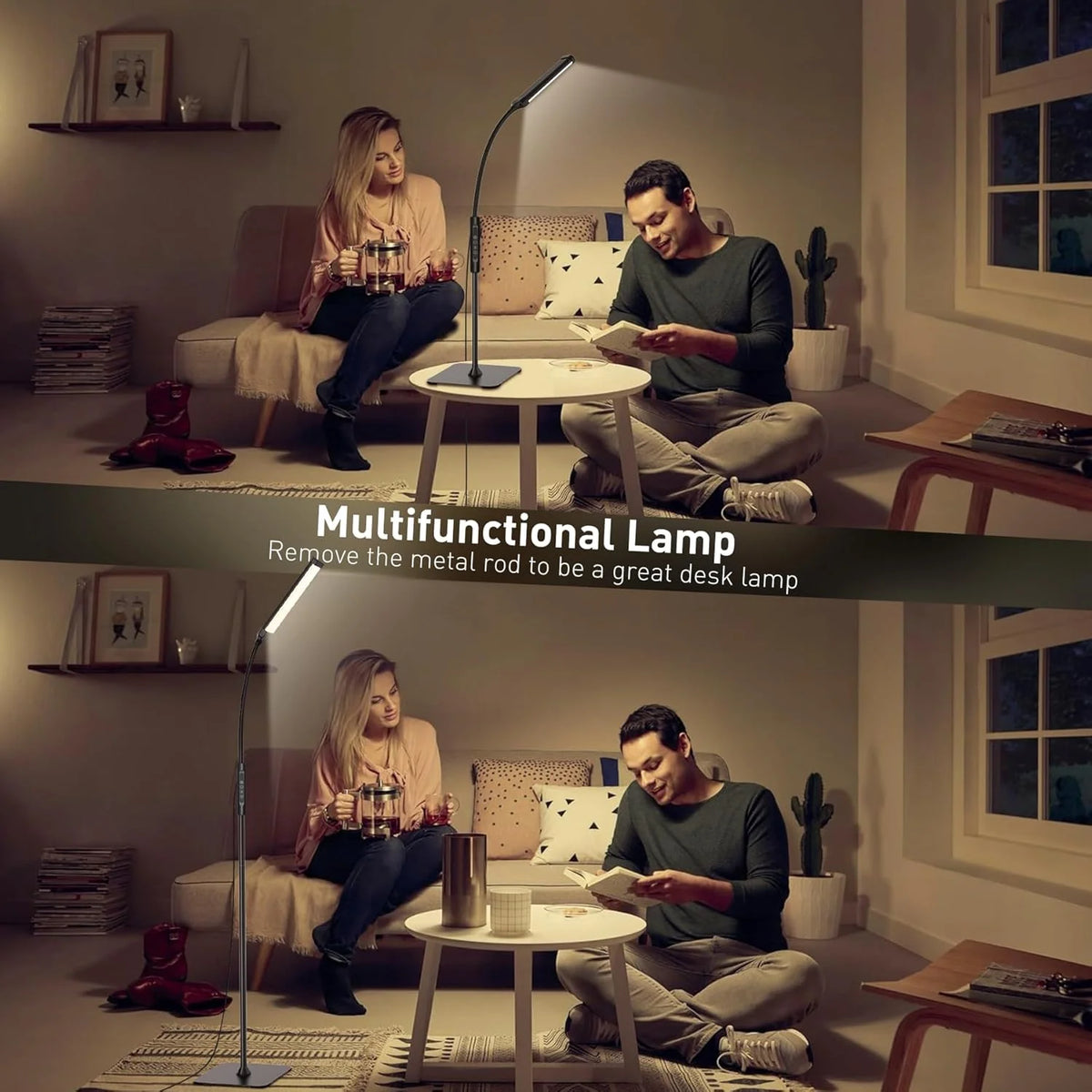 FlexBeam Adjustable LED Floor Lamp