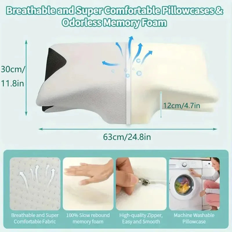 WilloPillow ButterflyEase™ Memory Foam Cushion