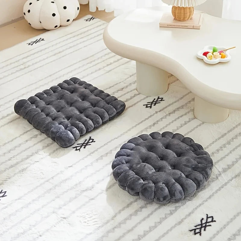 WilloPillow CozyCrumb™ Plush Biscuit Cushion