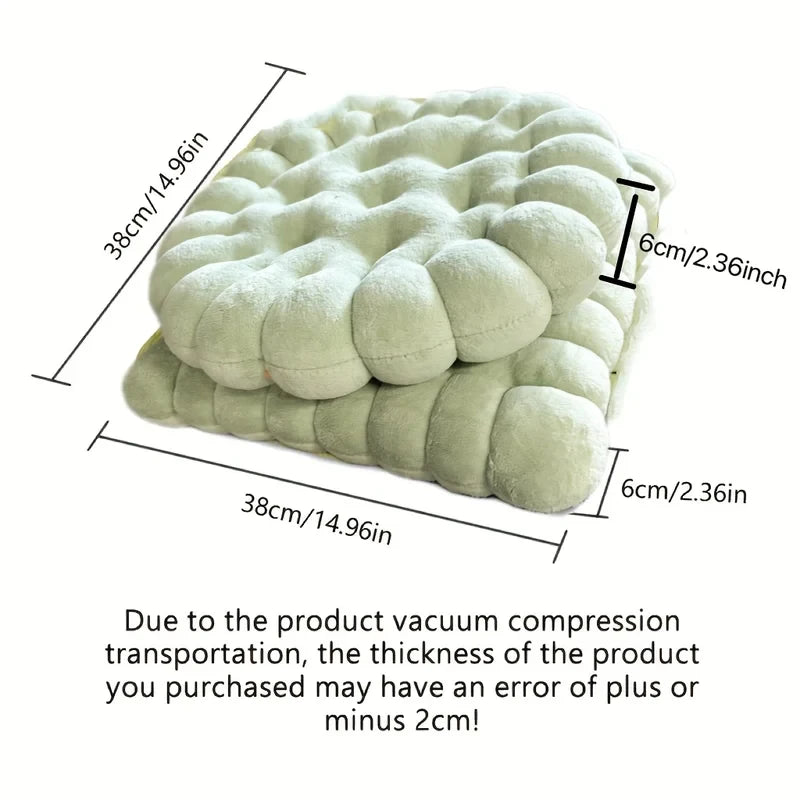 WilloPillow CozyCrumb™ Plush Biscuit Cushion
