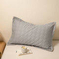 100% Cotton Quilted Pillow Cover 40x60cm48x74cm Large Size Embroidered Pillowcase Protector Thickened for Pillow Core Protection