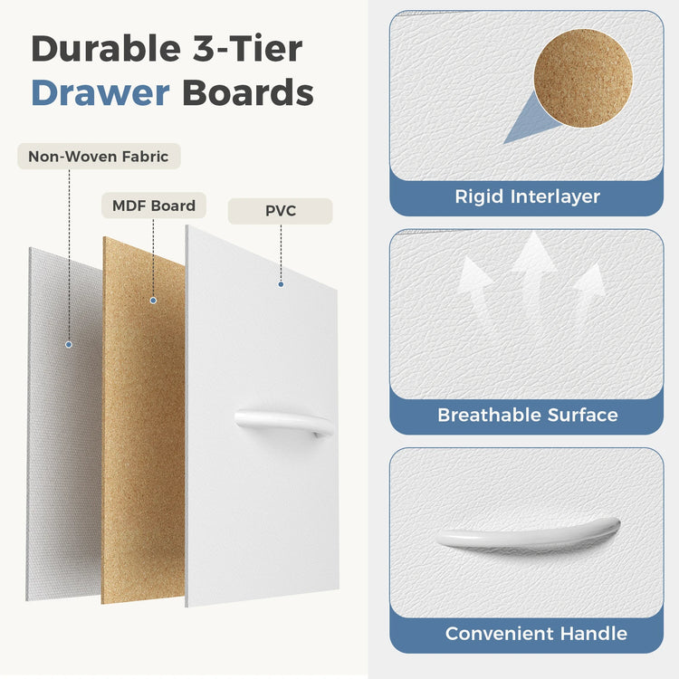 ShelfRise 5-Drawer Storage Dresser
