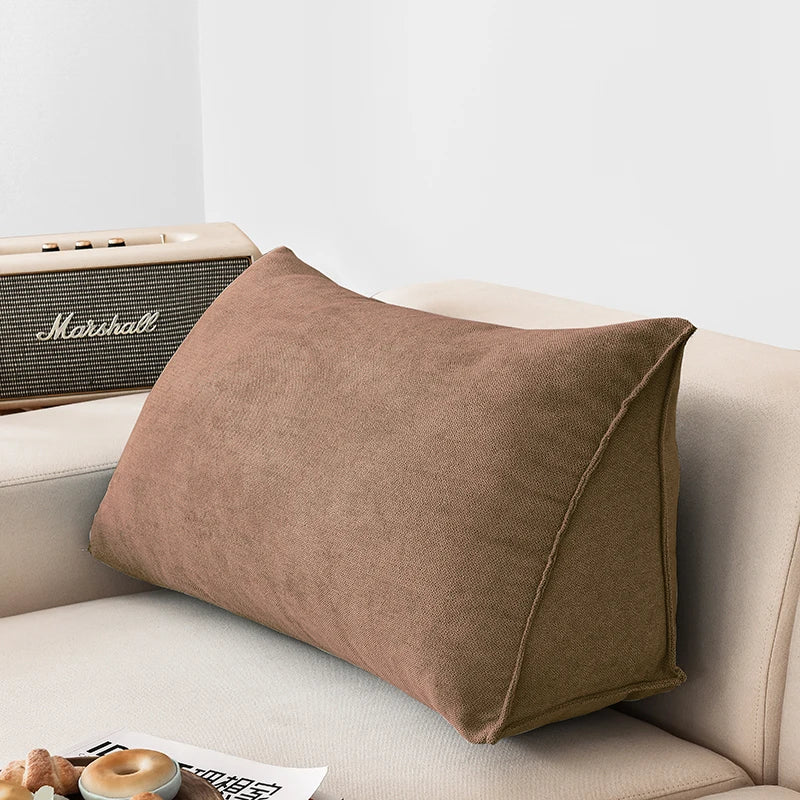 CozyLean Triangle Back Cushion Cover