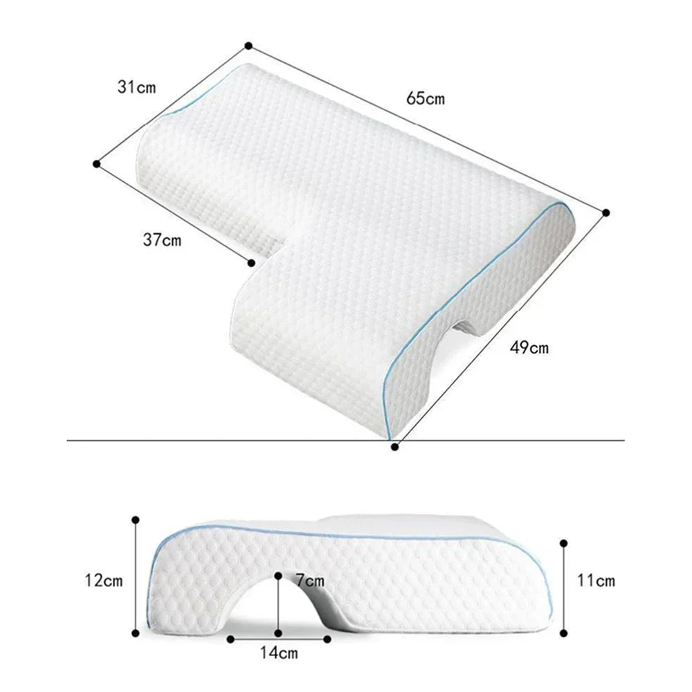 WilloPillow ArmNest™ Memory Foam Support Cushion
