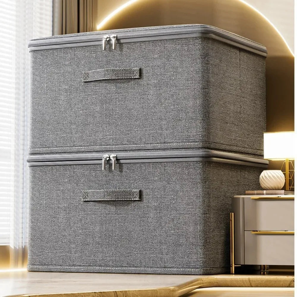 LinenVault Structured Storage Box