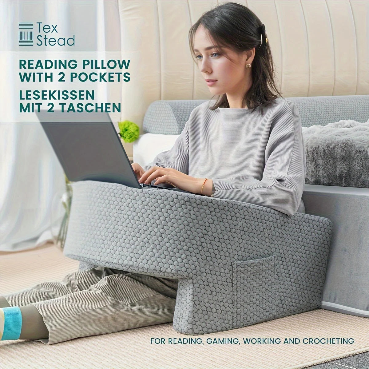 WilloPillow LoungeMax™ Extra-Large Comfort Cushion