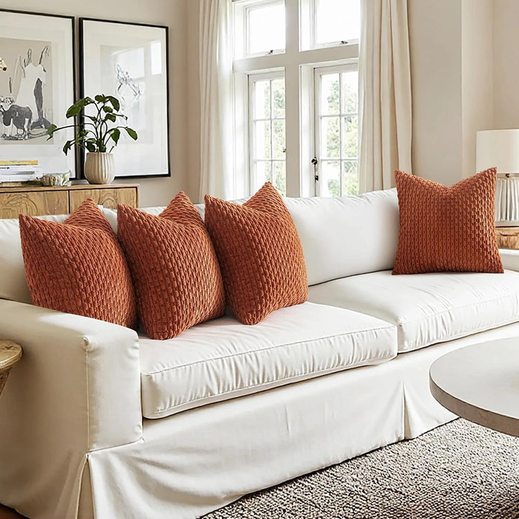 CordLine™ Striped Cushion Cover 🤎🧶
